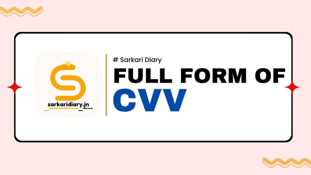 CVV Full Form