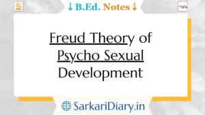 Freud Theory of Psycho Sexual Development