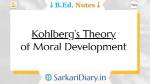 Kohlberg's Theory of Moral Development