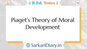 Piaget’s Theory of Moral Development in English