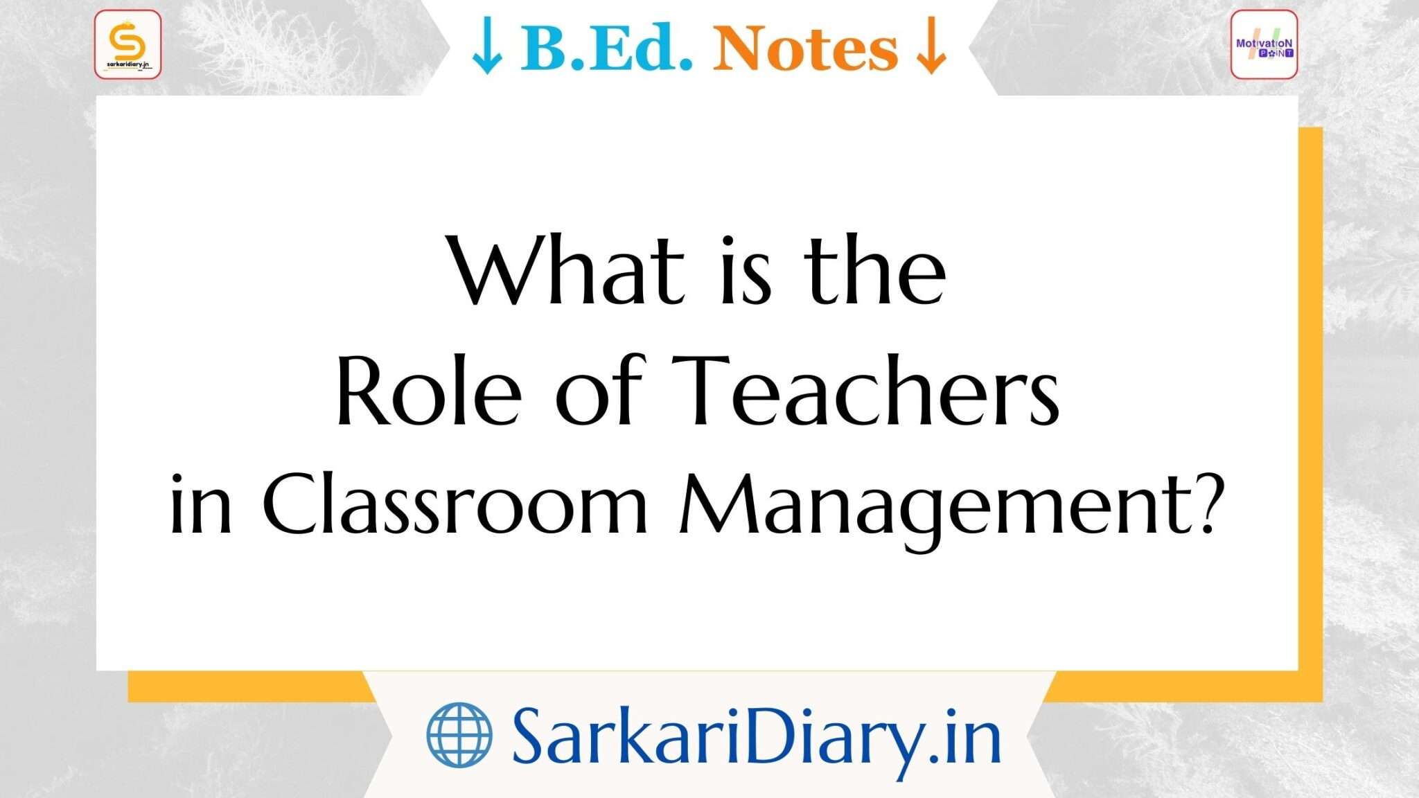 Understanding Discipline And School Subject B.Ed Notes - Sarkari Diary