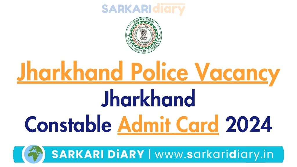 Jharkhand Police Admit Card 2024: JSSC Constable Exam Date and Paper Pattern Details