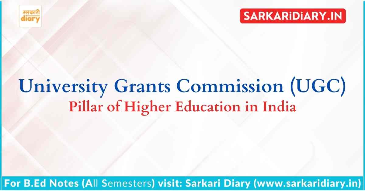 University Grants Commission (UGC)