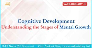 Cognitive Development: Understanding the Stages of Mental Growth