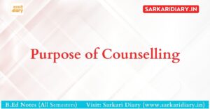 Purpose of Counselling
